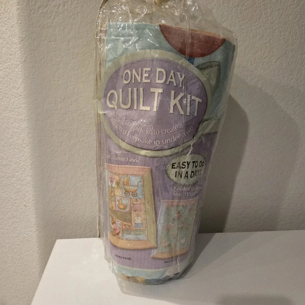 One Day Quilt Kit Baby Blanket 33